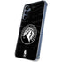 NBA Minnesota Timberwolves Black Animal Print Galaxy A35 5G Clear Case
